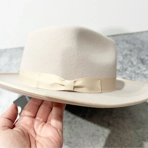 NWT Gigi Pip MONROE RANCHER - IVORY Hat Cowboy Western Size 57
